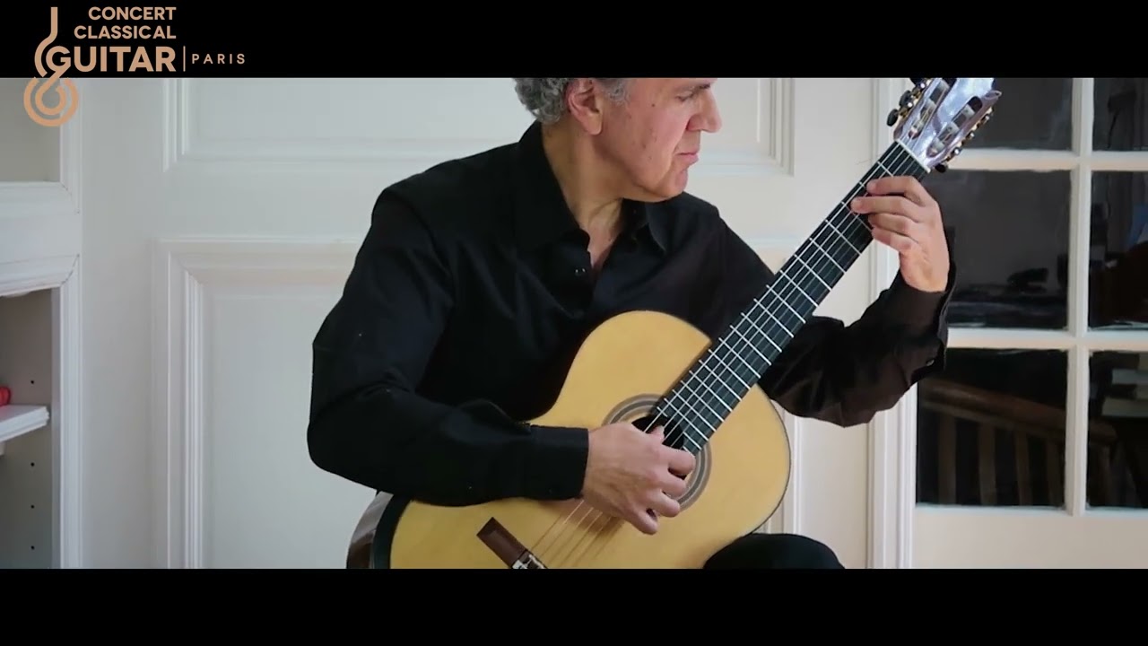 Bruno Camhaji plays Gigue & double J.S. Bach BWV 997  - guitar Zbigniew