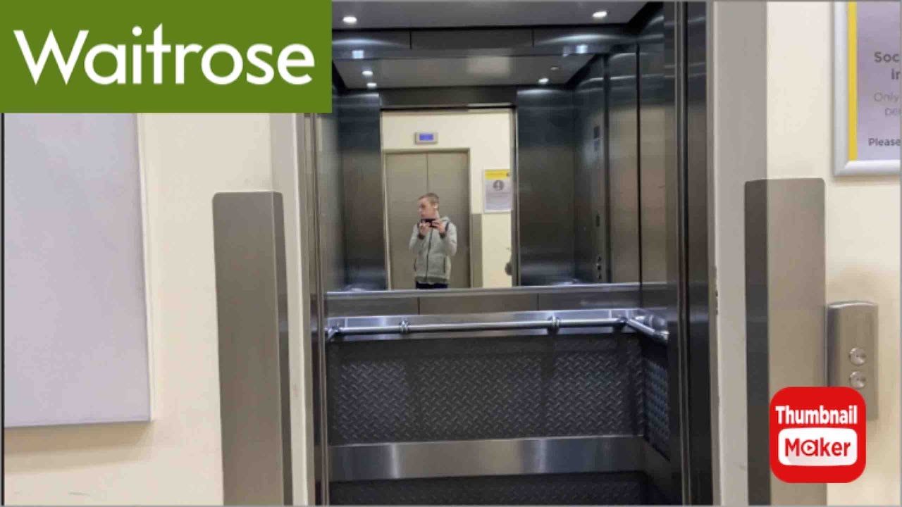 Otis Gen2 Elevators at Waitrose in Bath (With my YouTuber Morgan)