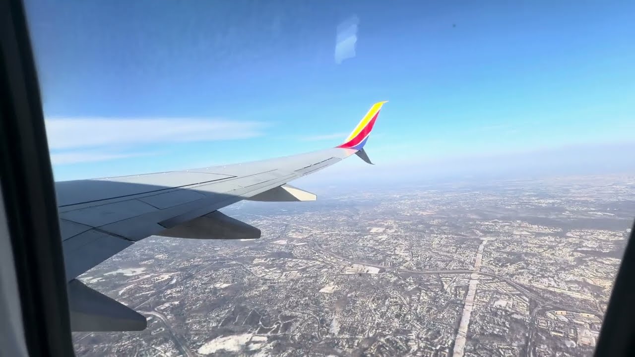 Lot Boeinga 737-800 Southwest WN1030, start z pasa startowego 28 w Baltimore (BWI-SAT)