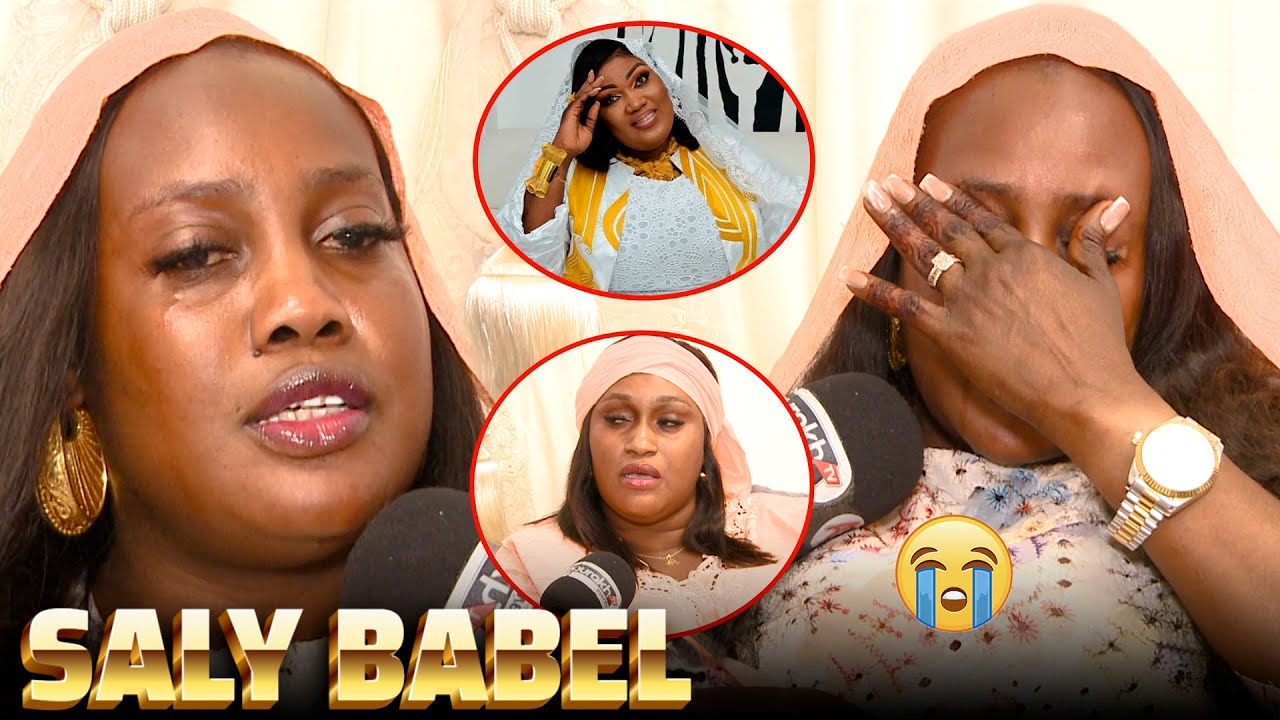 Saly Babel s'effondre et fond en larmes "Dafa am niou dan nieuw sama papa nane ko sa Dom dji bakhoul