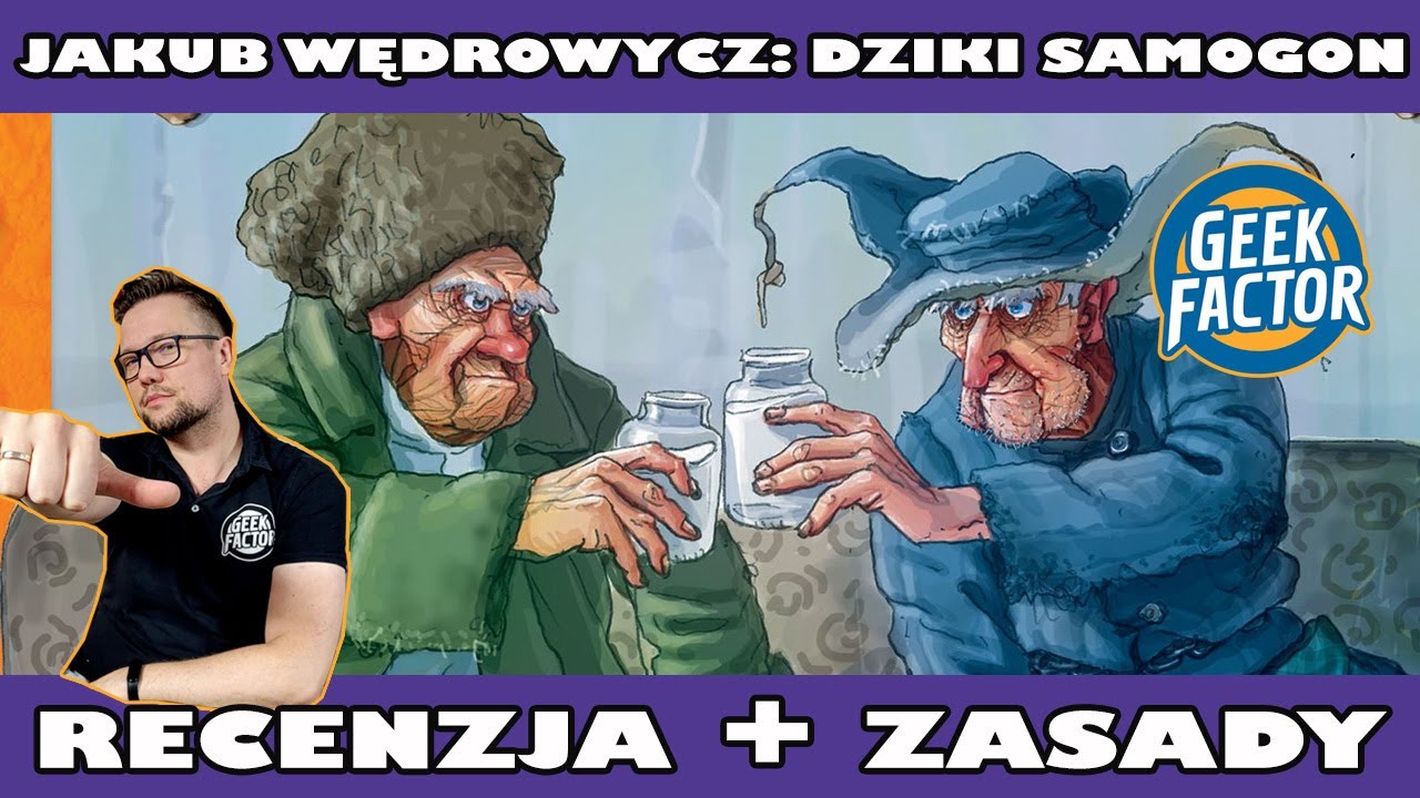 JAKUB WĘDROWYCZ: DZIKI SAMOGON - Recenzja i Zasady