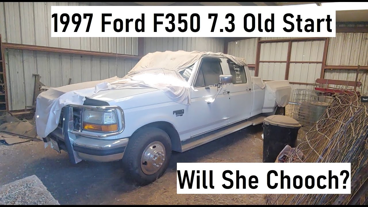 Старый Ford F350 7.3 Powerstroke 1997 года выпуска: заведется ли он?