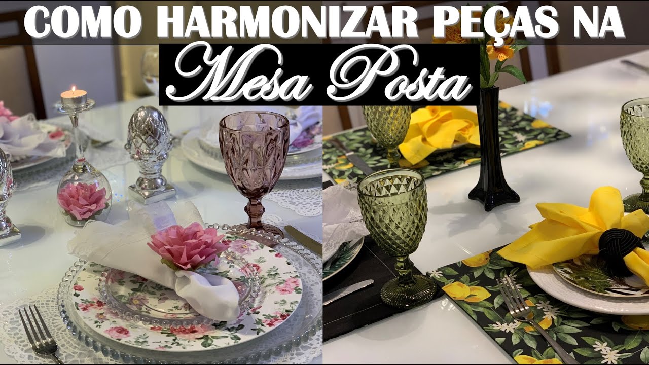 MESA POSTA COM TUDO DIFERENTE! DEU CERTO?