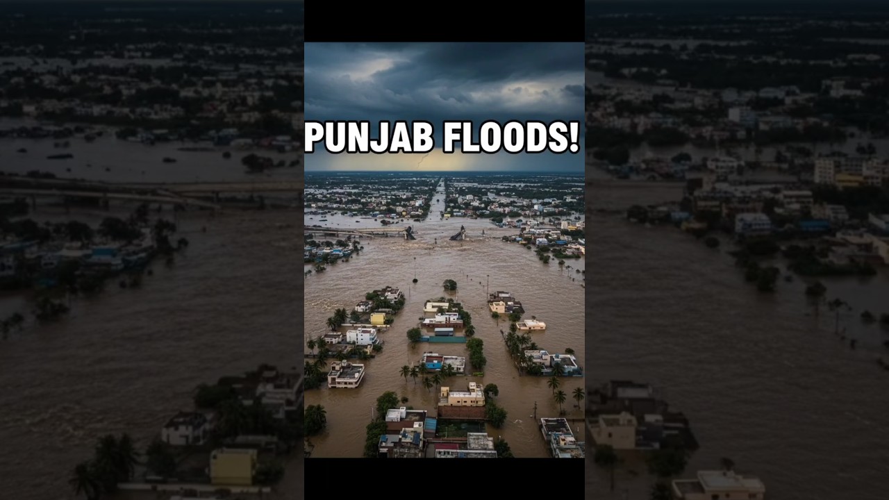 🌊 Punjab Floods 2025 | Prayers for Punjab | Tabahi Dobara 1988 ke Baad