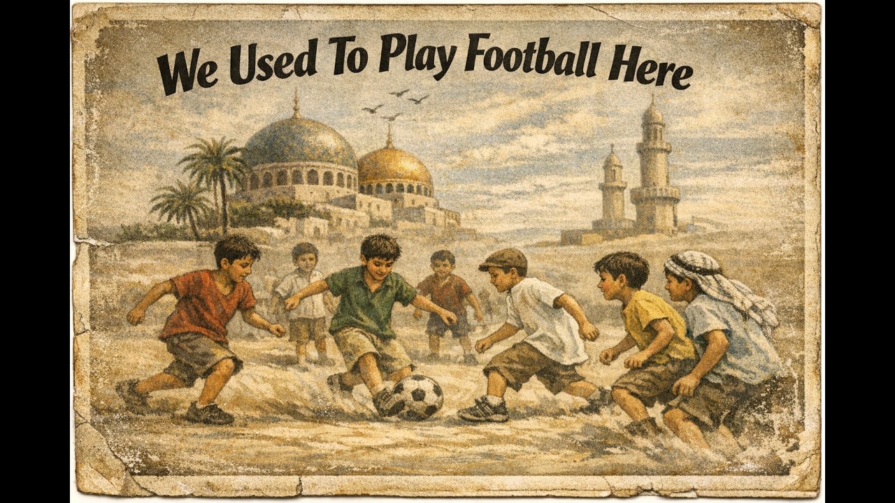 We Used To Play Football Here - A song for the children suffering in Gaza & Ukraine