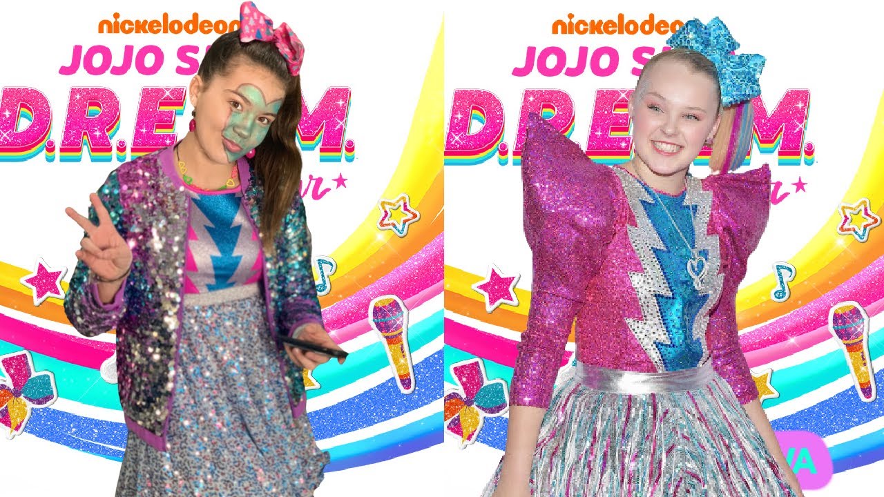 DRESSING AS JOJO SIWA at THANKSGIVING DINNER  TO SEE MY FAMILY'S REACTION | SISTER FOREVER