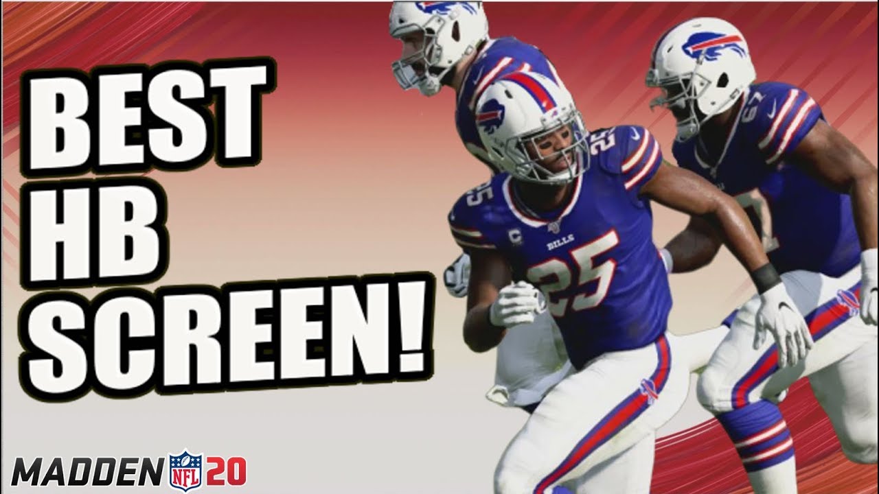 BEST Screen Pass in Madden 20!