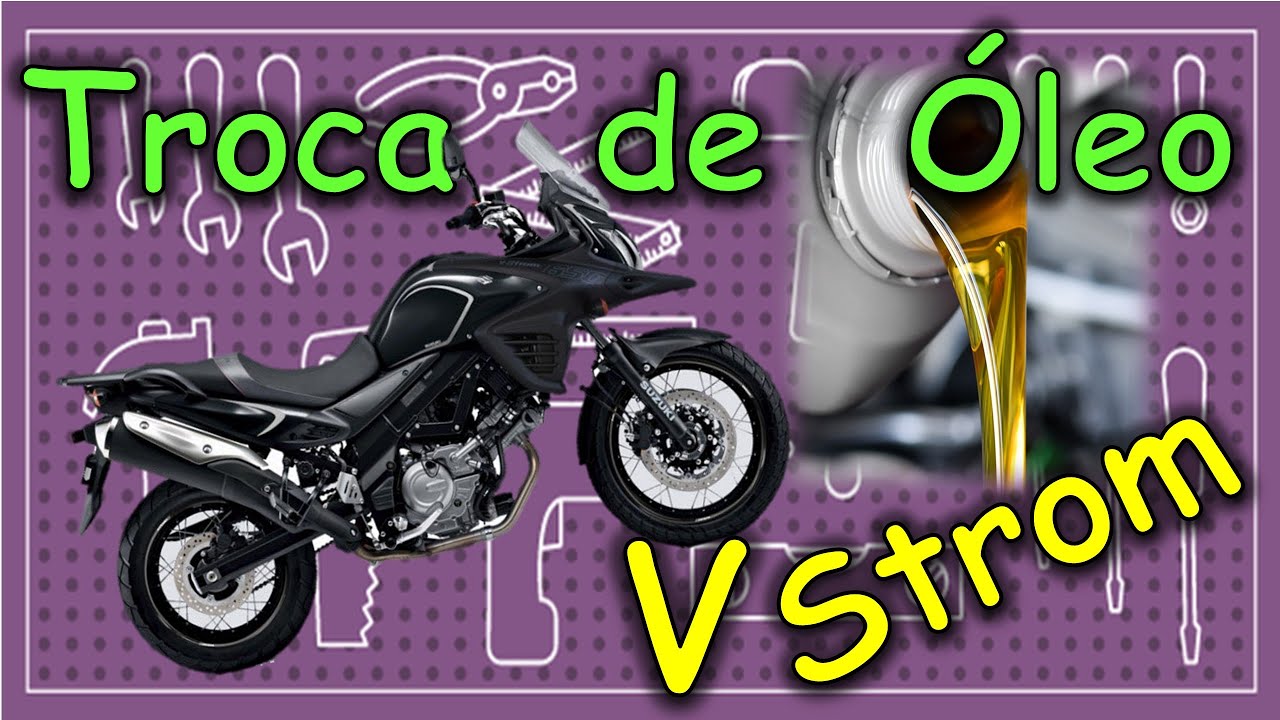 TROCA DE ÓLEO V STROM 650 XT