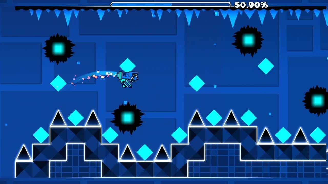 Element Blue (By AdvancedVerTeam) | Geometry Dash Advanced 0.35