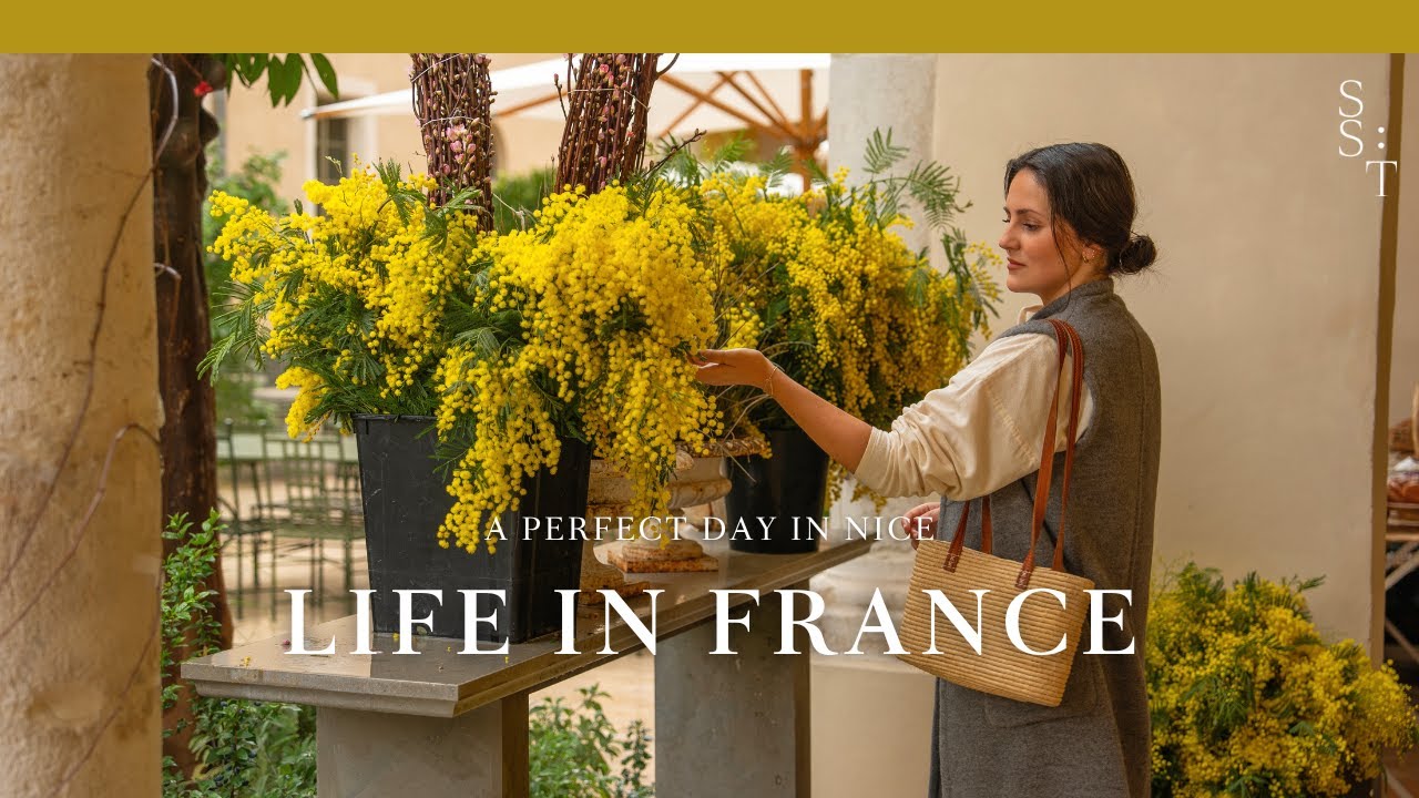 A Slow Day in the French Riviera: A Beautiful Market, Beach Lunch & Old Town  | SIMPLY SLOW TRAVELER