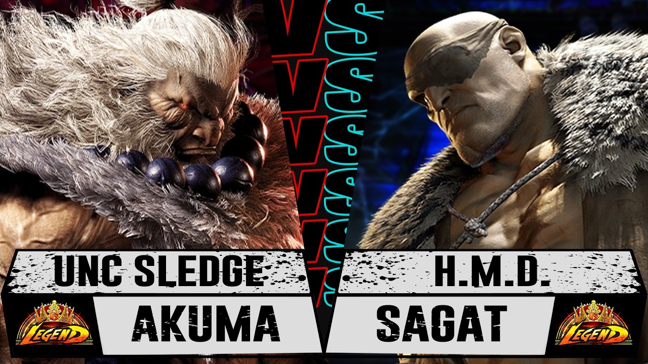 UncSledge (Akuma) vs HandMeDowns (Sagat) - Street Fighter 6