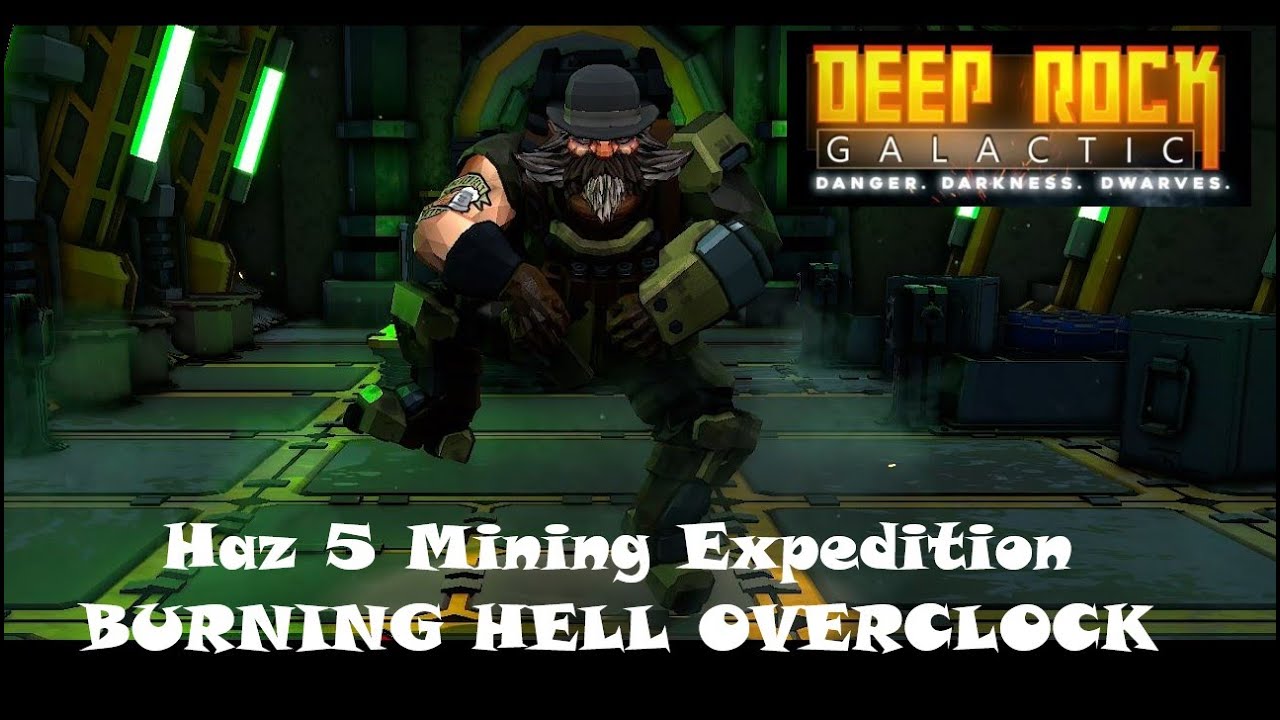 Burning Hell & Elephant Rounds | Gunner | Deep Rock Galactic [Ultrawide]