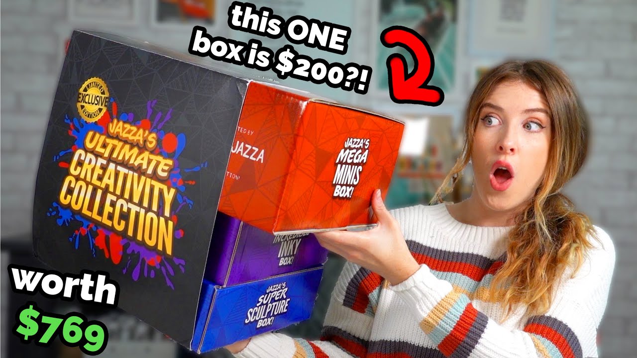 $200 MEGA ART BOX?! $769 Value World's Biggest Box. PART 2