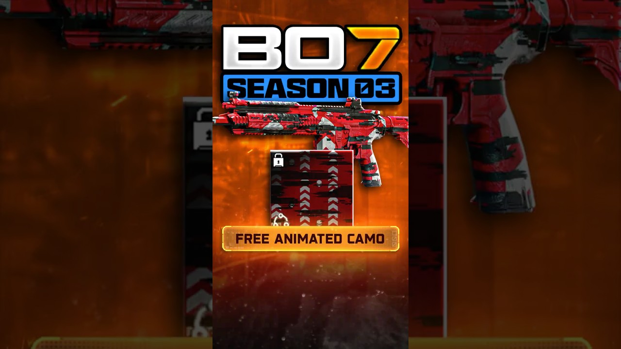 Разблокируйте анимированный камуфляж CLASSIFIED в Black Ops 7&hellip; (ОЧЕНЬ РЕДКИЙ)