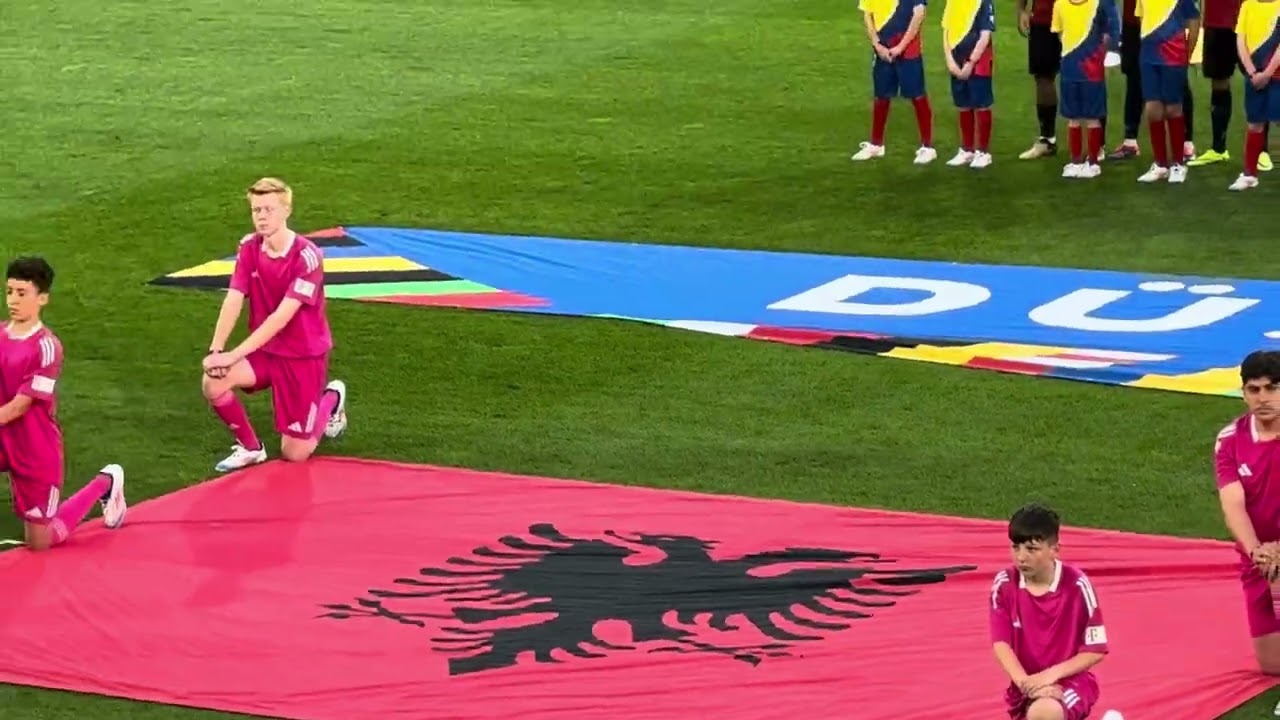 Albanian national anthem 🇦🇱 Albania - Spain 🇦🇱🇪🇸 EURO 2024 Düsseldorf #euro2024