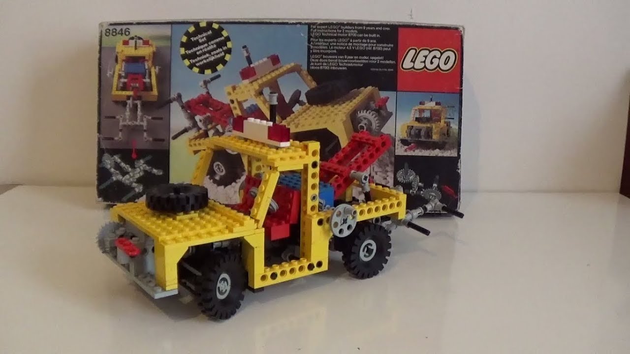 Vintage Lego Technic 8846 Tow Truck From 1982...Review!