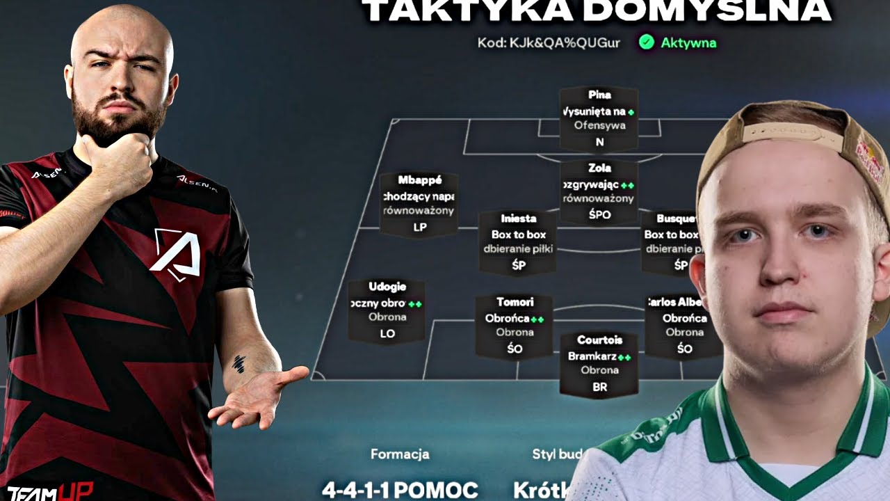 NOWA NAJLEPSZA TAKTYKA do FC26 - 4-4-1-1 (2) od MISTRZA ŚWIATA!