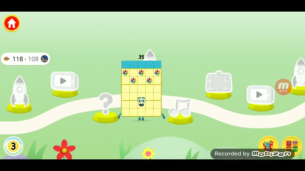 Ошибки Numberblocks World 27: Кратные числа пяти пошли не так