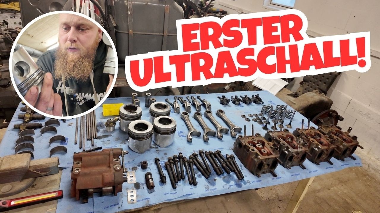 Kolben und Zylinder richtig reinigen - unser neuer Ultraschallreiniger 😬
