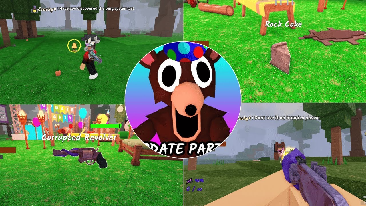 NEW CORRUPTED ITEMS Admin Update Party ALL EVENTS + COMMANDS - 99 Nights in the Forest [ROBLOX]
