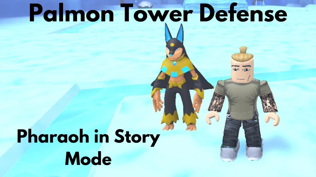 Palmon Tower Defense Pharaoh in Story Mode