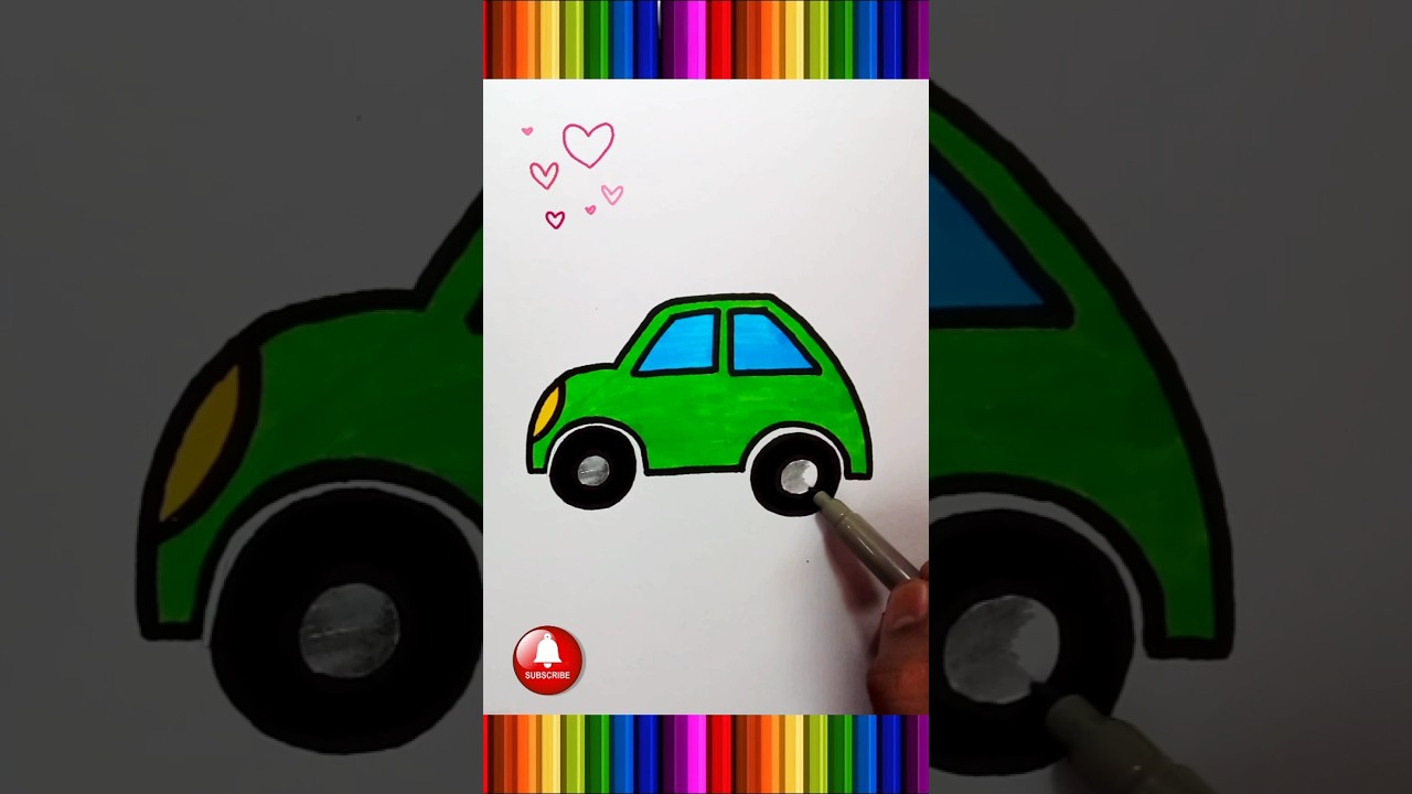 how to draw a car 
