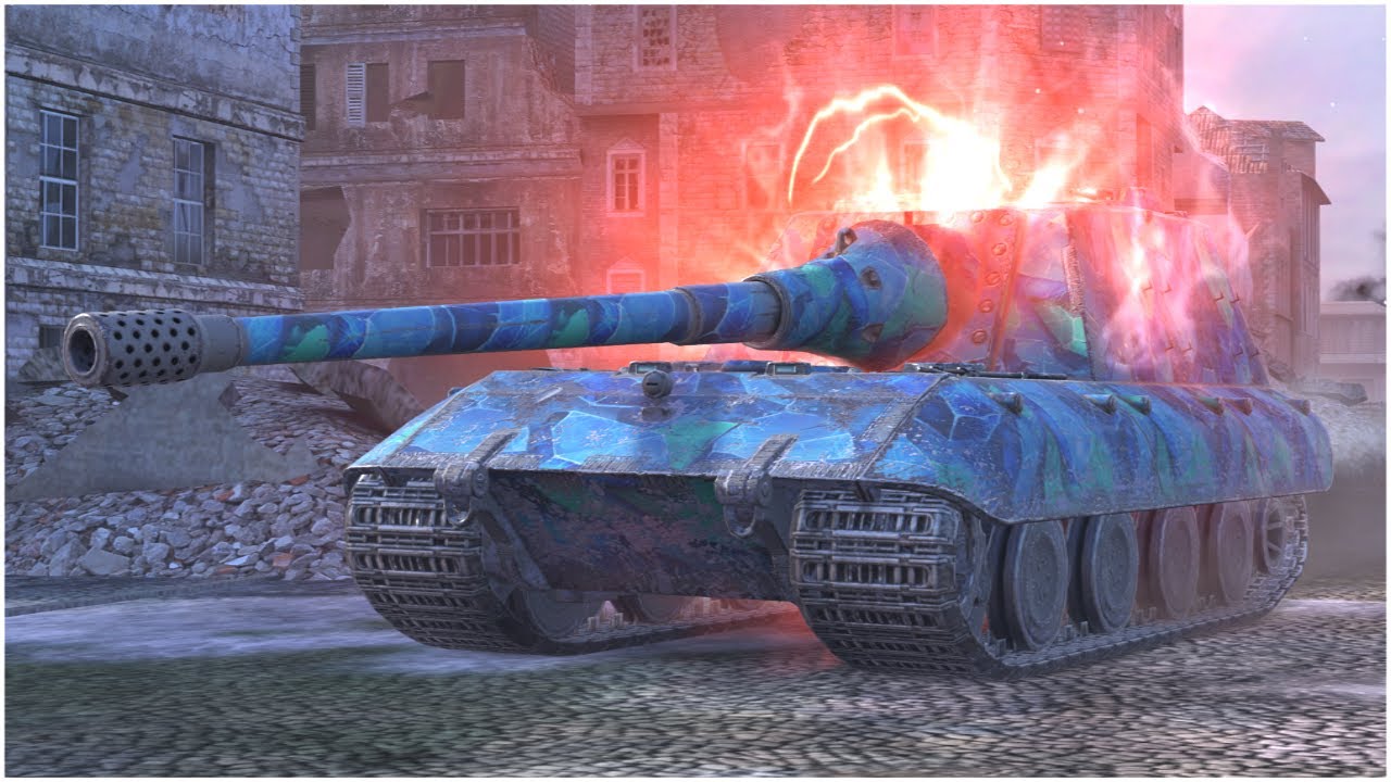 BIG BOSS JG.PZ.E100 & T110E3 ● WoT Blitz