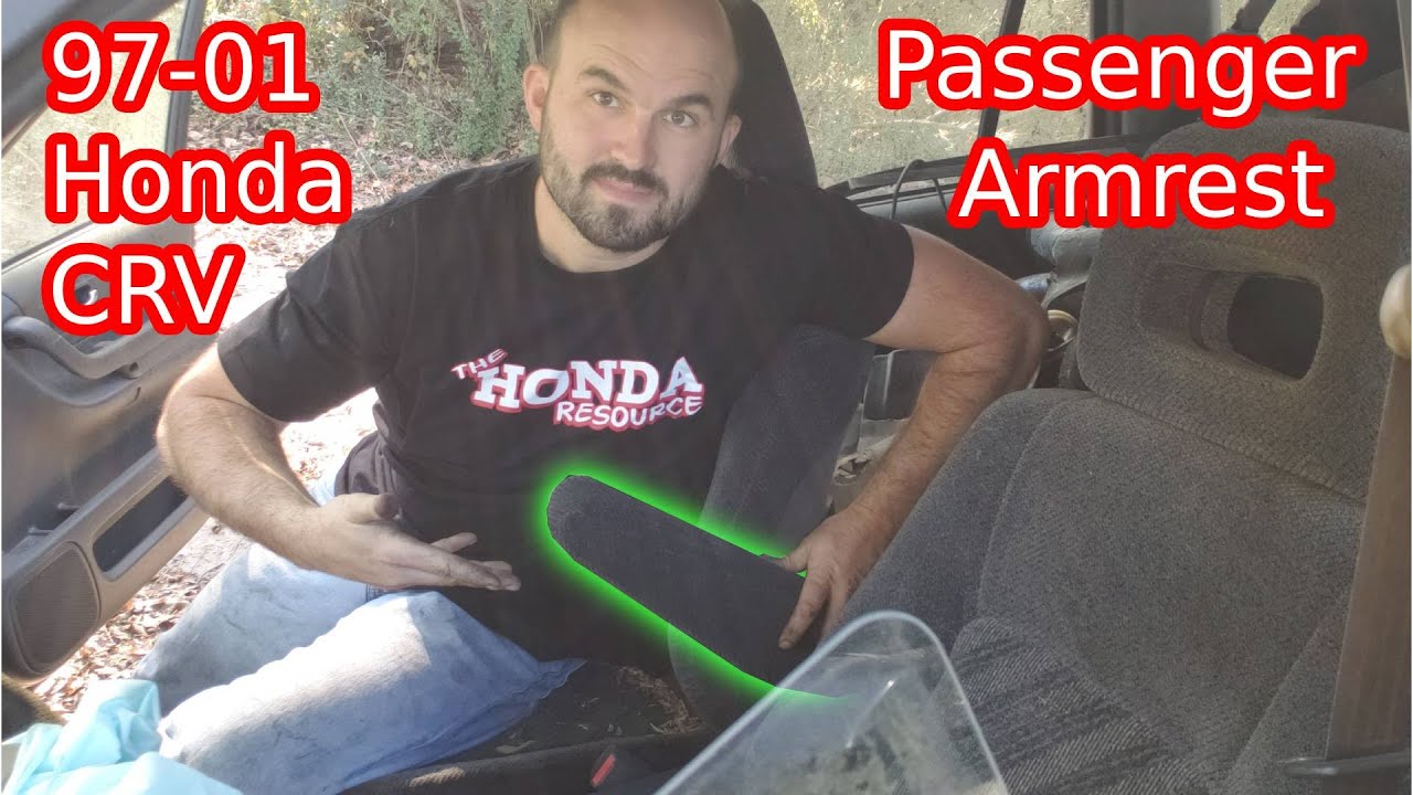 How to install a PASSENGER armrest on a 97-01 Honda CRV RD1 RD2