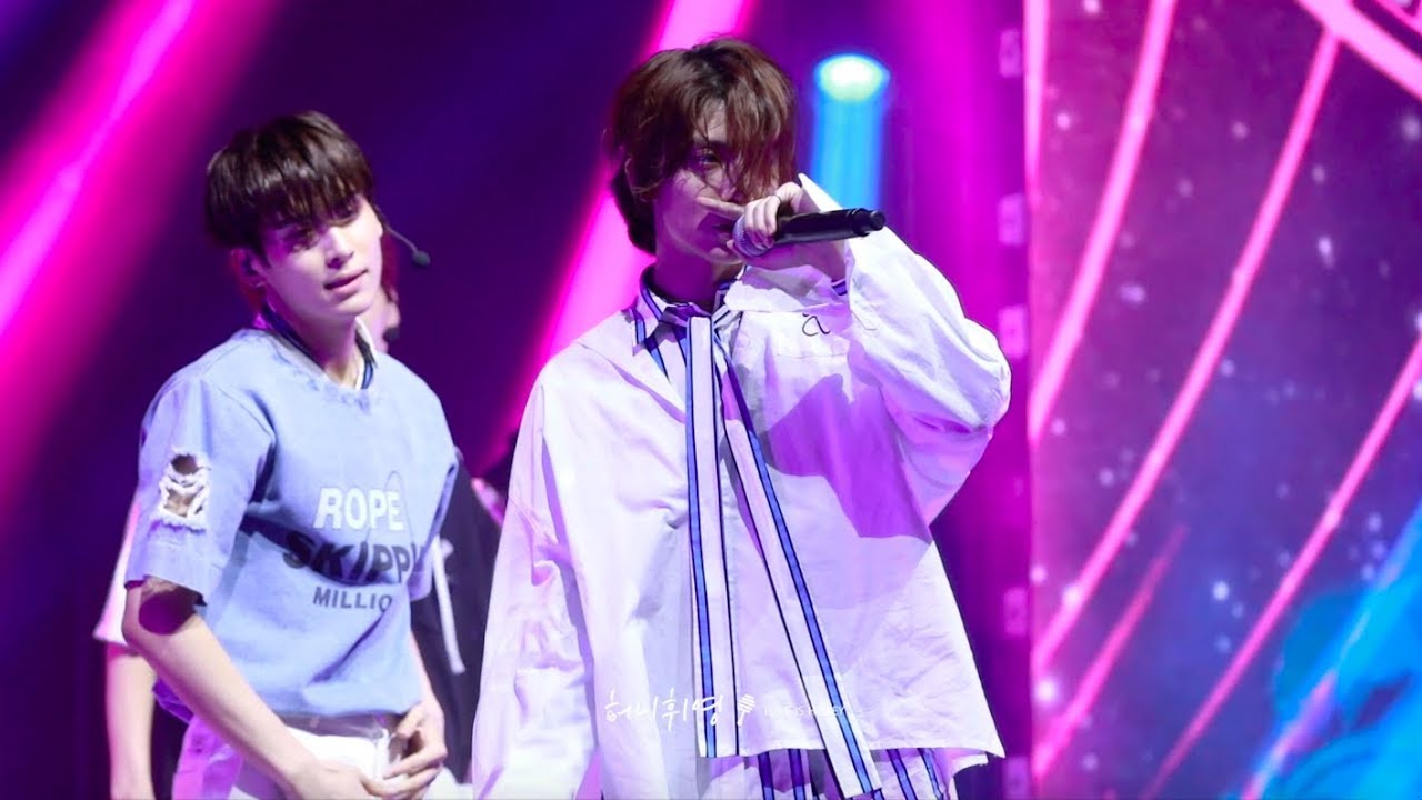 180731 SF9쇼케이스 시간을 거꾸로 ( HWIYOUNG FOCUS )