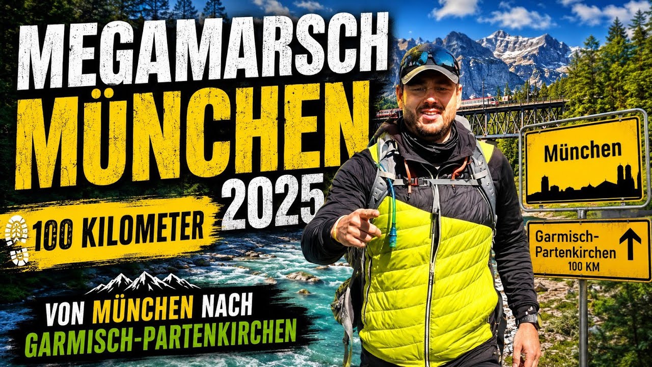 Megamarsch München 2025 - Abbruch im dritten Anlauf
