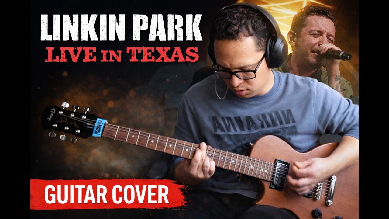 Linkin Park- Full Concert | Live in Texas | Guitar Cover (C# Standard)