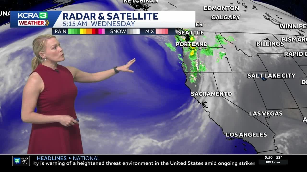 Northern California forecast: Subtly cooler with a few showers around the region