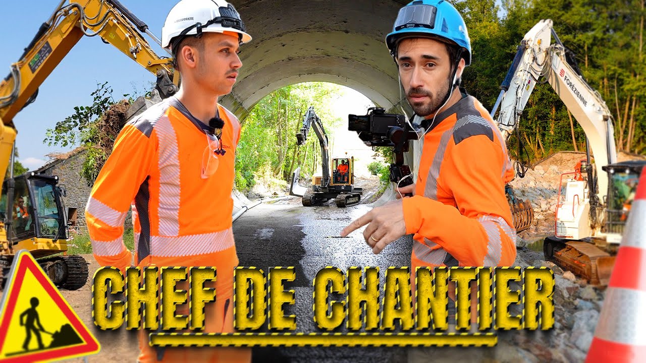 Une journée avec un chef de chantier