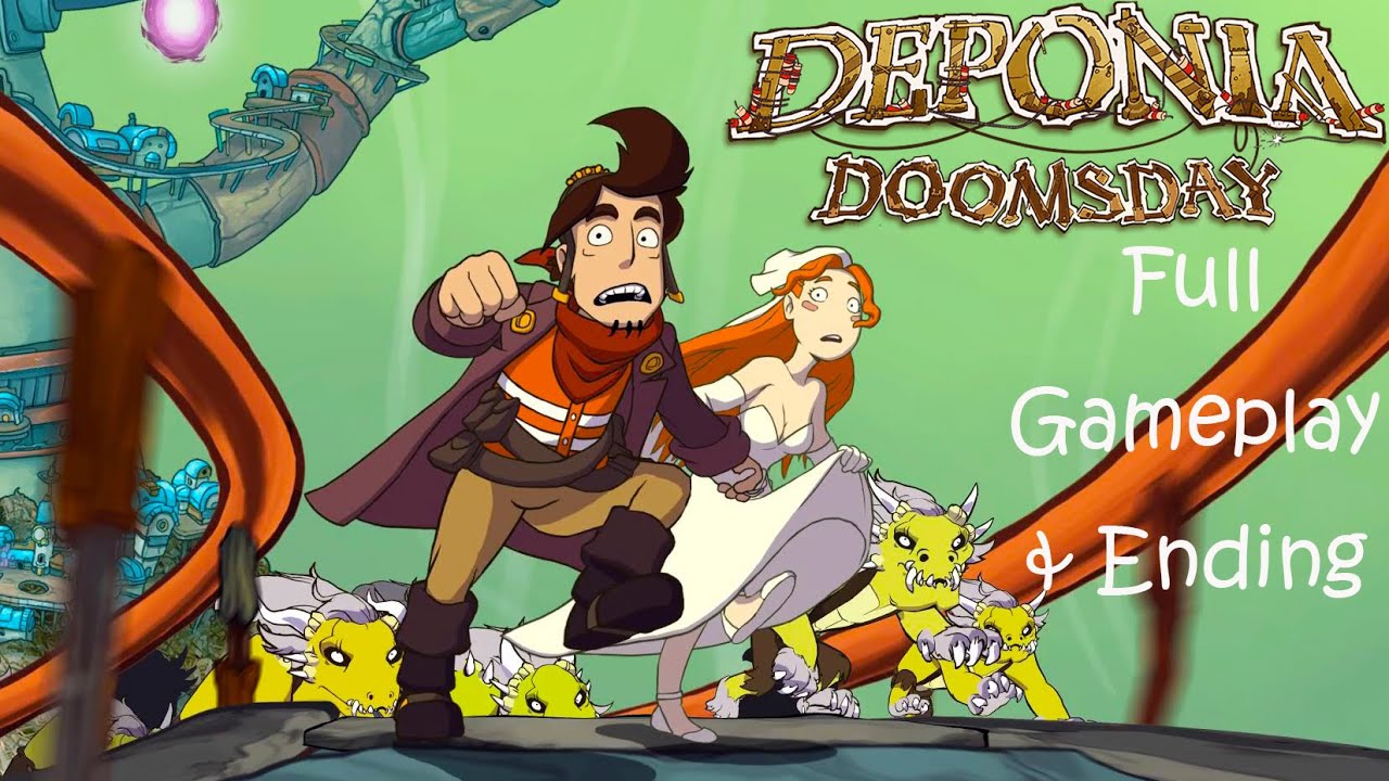 Deponia Doomsday - Full Gameplay Walkthrough & Ending