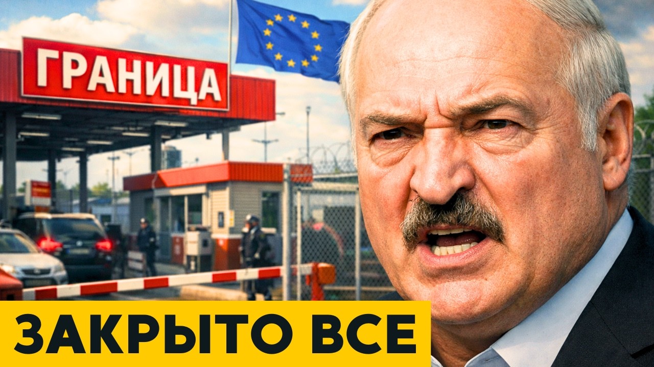 Европа ЗАКРЫВАЕТ границы! Минск ПРОСИТ диалога! БЛОКАДА уже началась?