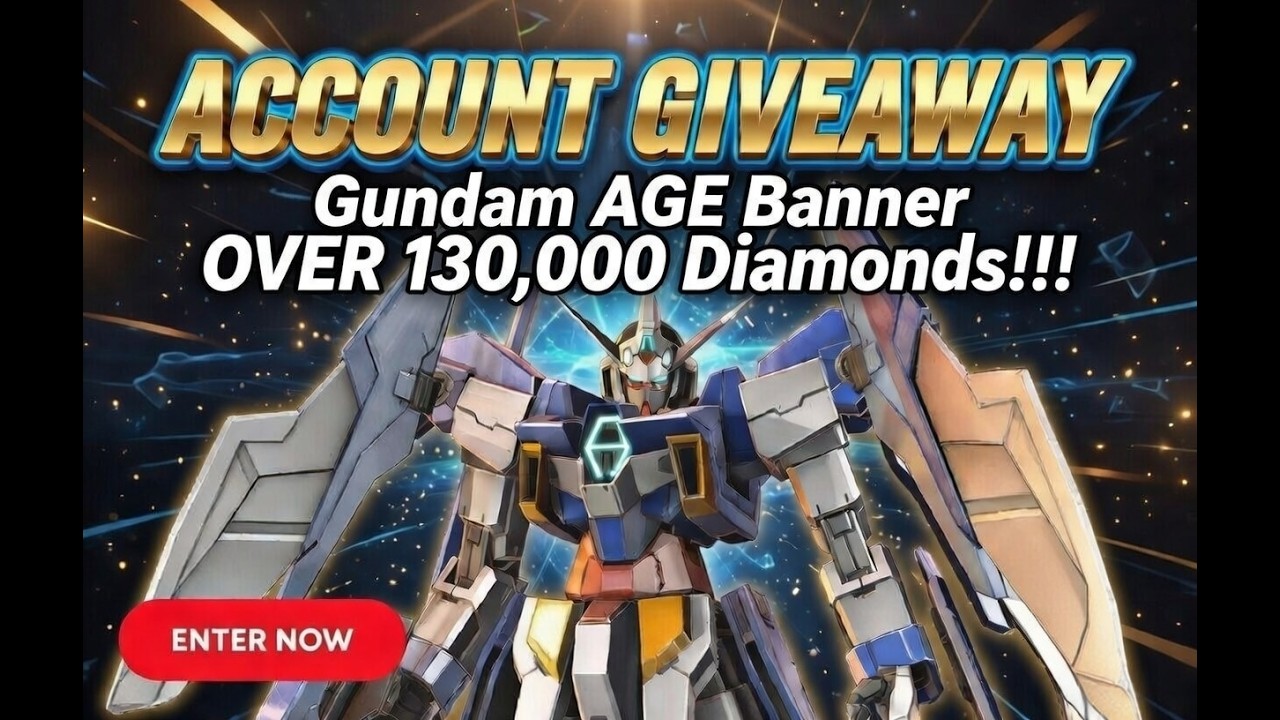 Розыгрыш аккаунта Gundam AGE №1 | SD Gundam G Generation Eternal