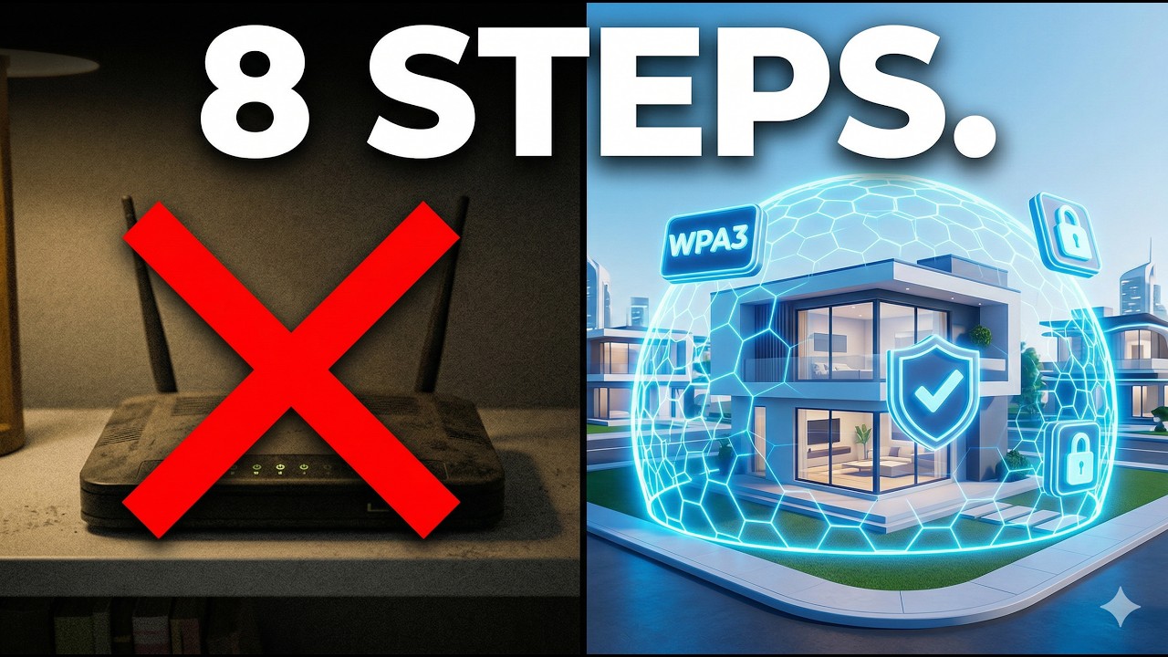 How to STOP Hacker getting into your WIFI Network: 8 Steps