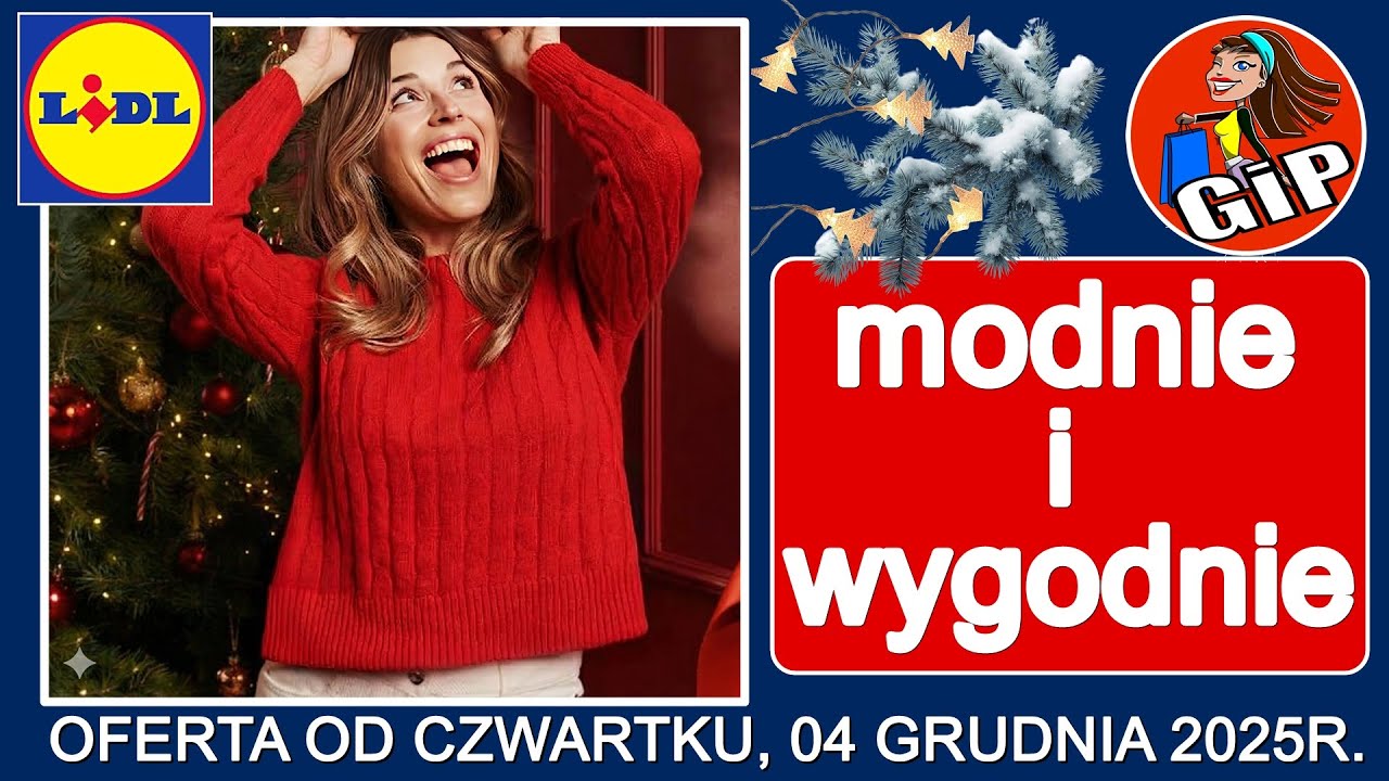 LIDL | Nowa Oferta od Poniedziałku 04.12.2025 | Modnie i Wygodnie