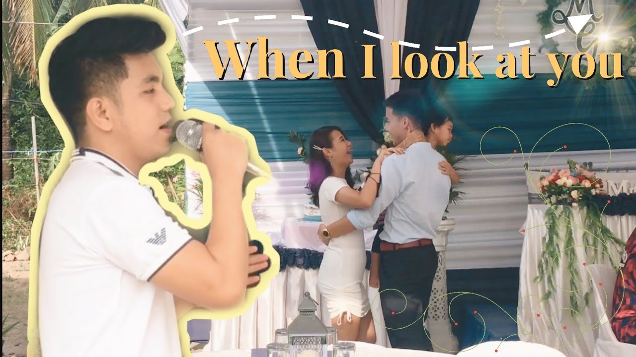 When i look at you (Kasalan Edition 🤣)  by: Arjay Bhen Cabael