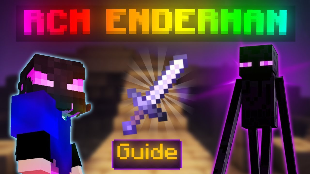 RCM T4 Enderman Slayer GUIDE || Fakepixel Skyblock