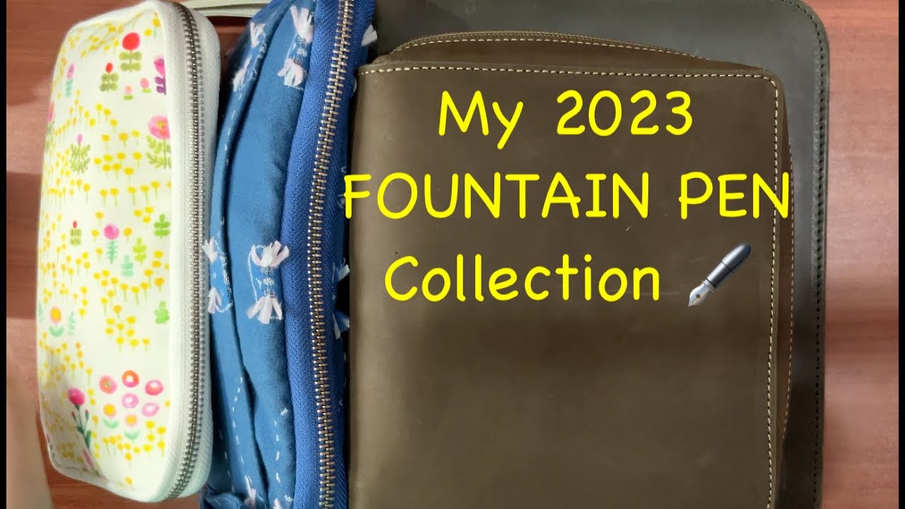 2023 Fountain Pen Collection | Montblanc, TWSBI, Pelikan, Pilot, Sailor, Platinum | 🎉