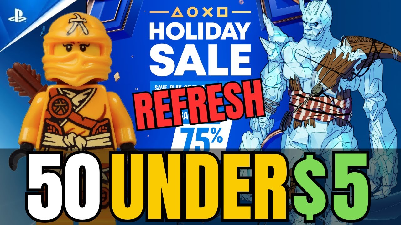 50 BANGERS Under $5! PSN Holiday Sale REFRESH Recap 2026