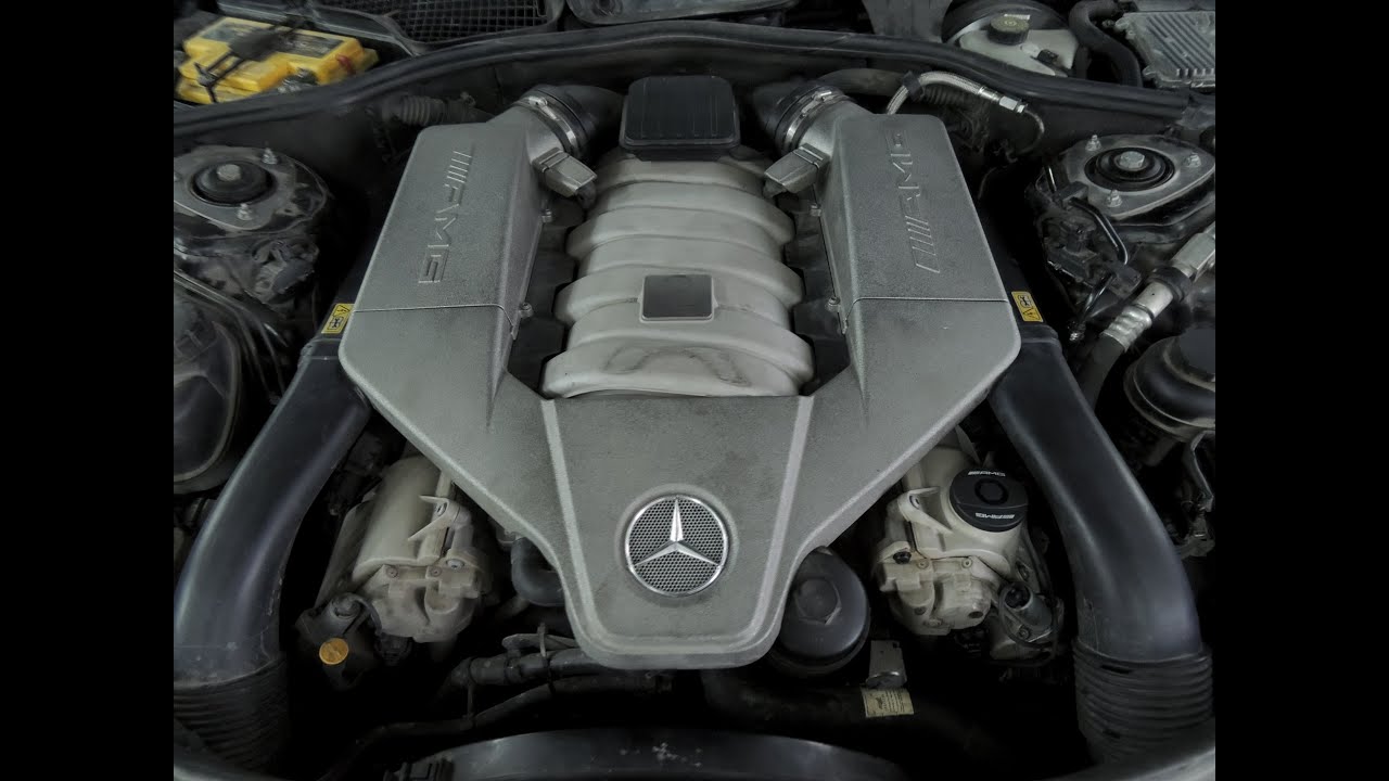 Mercedes Benz CL63 (С216) ///AMG M156.984 (Осмотр и замена гидротолкателей левого ряда)
