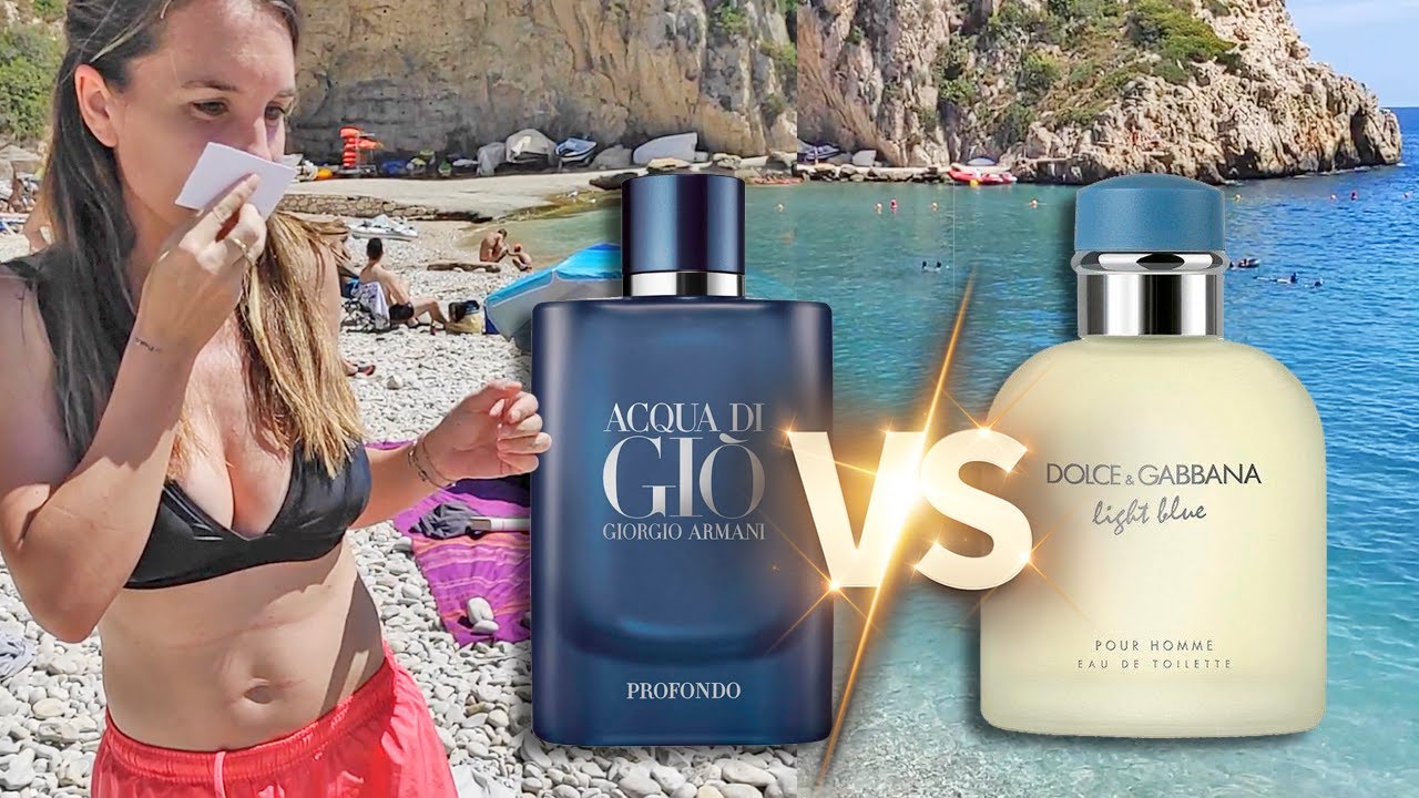 Acqua Di Gio Profondo VS Dolce & Gabbana Light Blue
