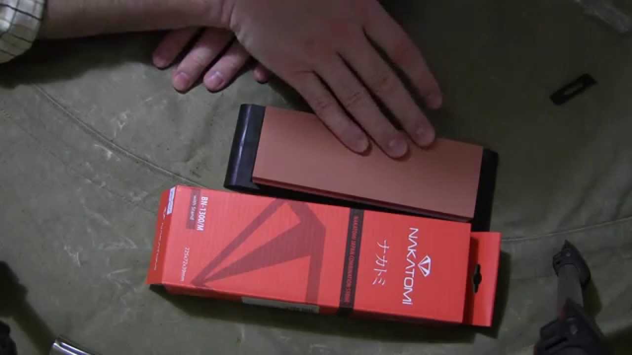 Камень точильный водный 1000/3000 Япония/Тайвань NAKATOMI BN 1300M