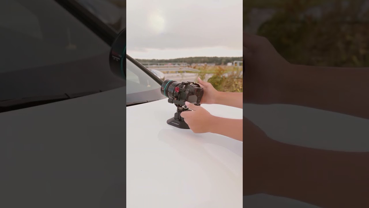 Hydra Electronic Suction Cup Paired w/ Tilta Pro Articulating Arm🔥 #TILTA #SHORTS