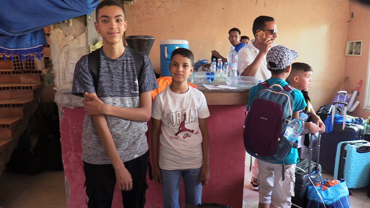 انطلاق..120 مستفيد ومستفيدة  من  الرشيدية نحو  المخيم الصيفي البدوزة بمدينة اسفي