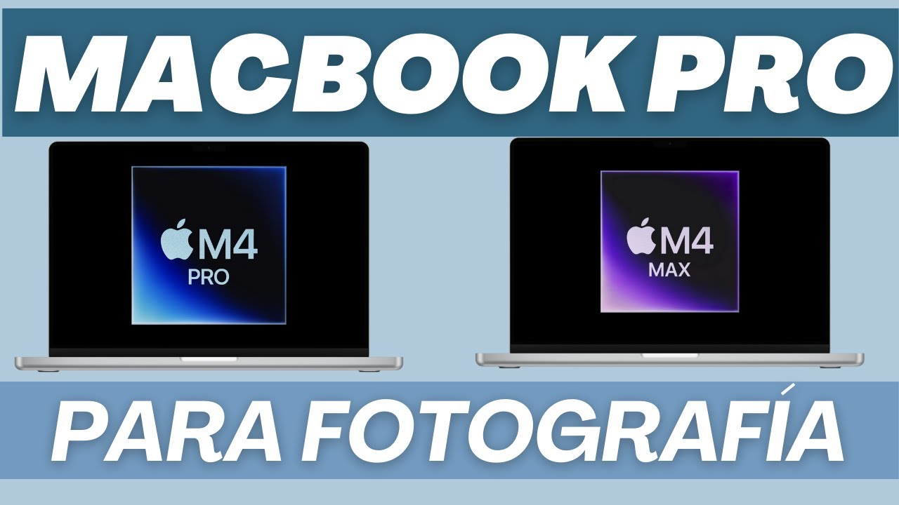 ¿Qué MacBook Pro es MEJOR para FOTÓGRAFOS? M4 Pro vs M4 Max