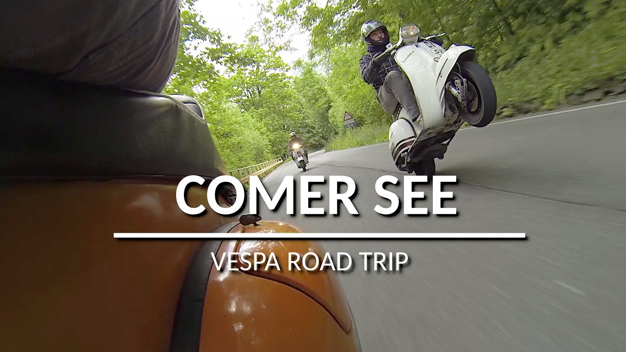 MRP Vespa Tour / Road Trip Germany - Lago di Como Italy - Vespa Wheely, Vespatuning