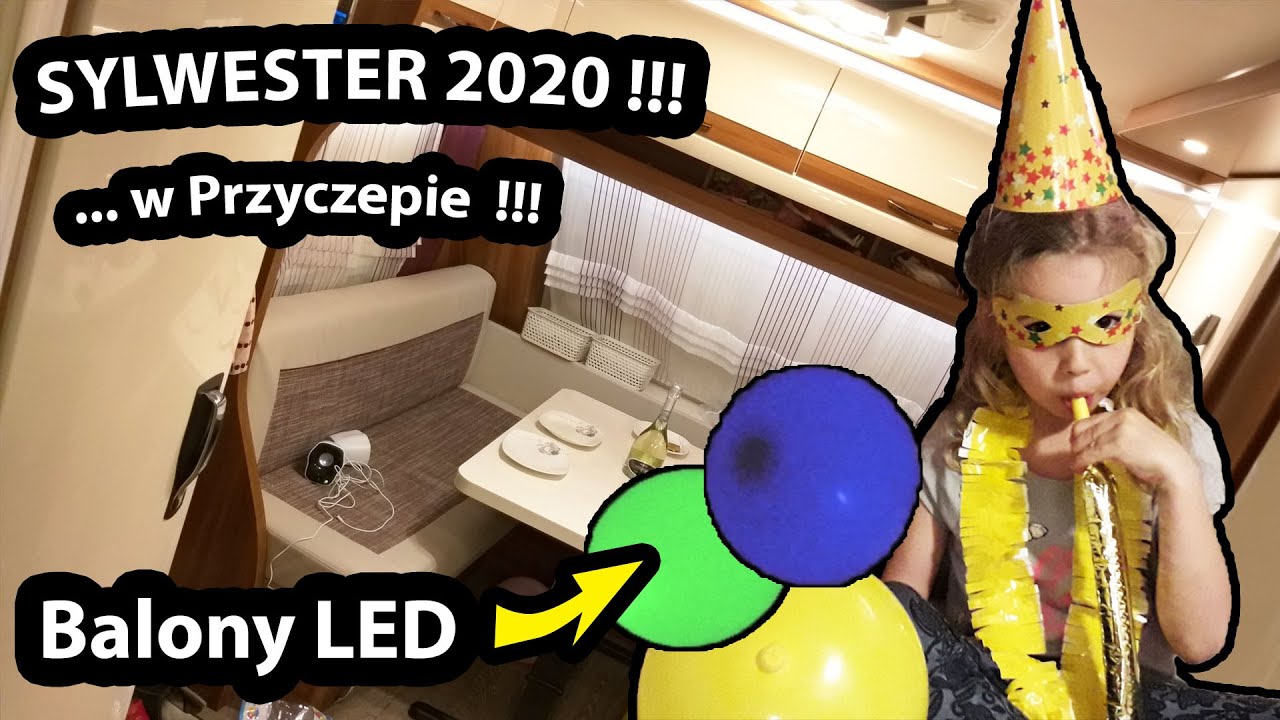 SYLWESTER w Przyczepie Kempingowej !!! - Witamy 2020 ROK w Hiszpanii !!! ( Vlog 